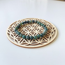Bracelet agate mousse